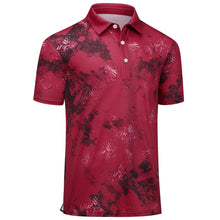 Load image into Gallery viewer, Auleegar Golf Polo Shirts G010RD